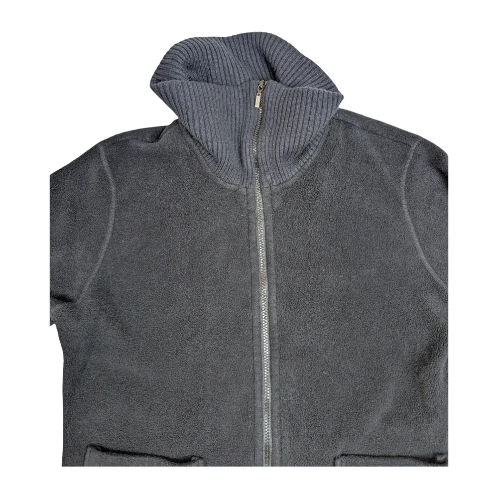 Vintage Tommy Hilfiger Fleeze Zip Up, Made In Hong Kong, XL - Picture 4 of 6